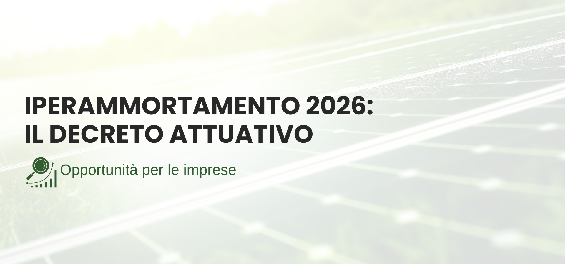 Eko Smart Iperammmortamento decreto attuativo